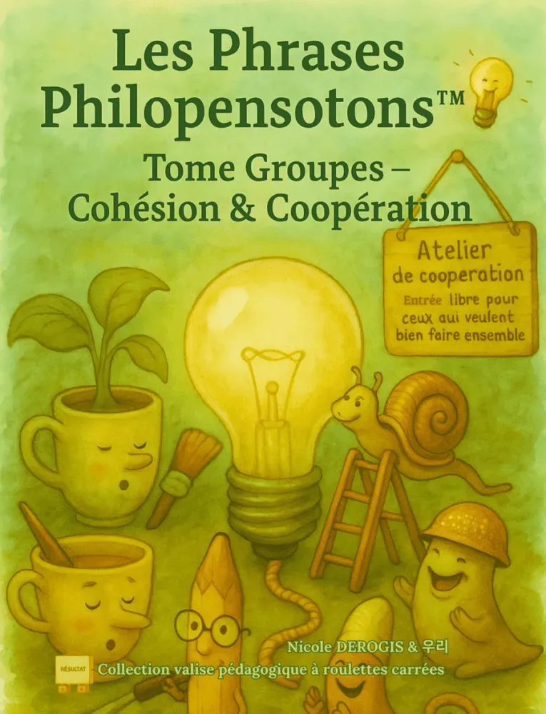 Les Phrases Philopensotons - Tome Groupes: Cohésion & Coopération
